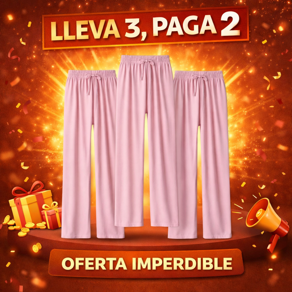 [Promo Llevá 3, Pagá 2] Lounge Chic™ de Tejido Premium con Fit Relajado