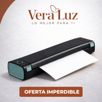 Mini impresora portátil PrintGo™ con Bluetooth y alta definición, sin cartucho