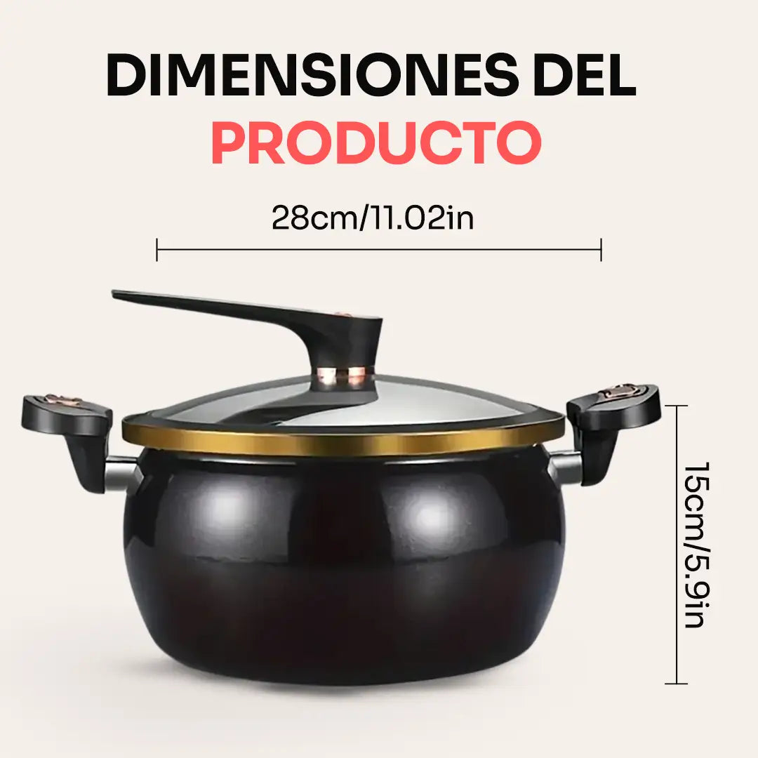 [LLEVATE 2 Y PAGÁ 1] Ollas de Acero Inoxidable Doble Antiexplosión 8 en 1 + Kit de Utensilios | ¡ÚLTIMAS UNIDADES!